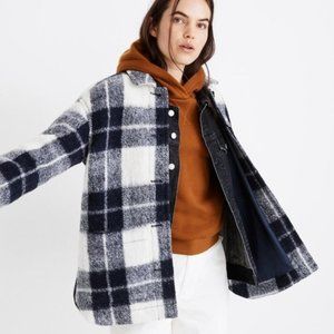 Madewell Walton Shirt-Jacket in Colleton Plaid